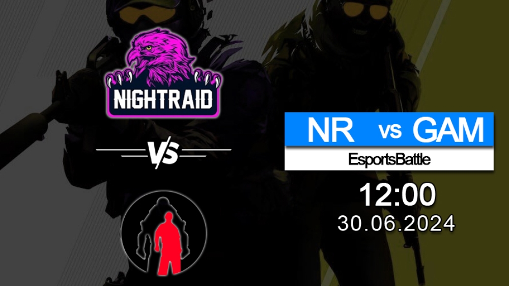 Soi kèo CSGO cặp đấu giữa NightRaid đối đầu với GameInside, trận đấu thuộc giải đấu Esports Battle.