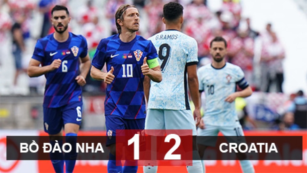 Croatia thắng Bồ Đào Nha 2-1: Ronaldo ngồi ngoài, Bồ Đào Nha thất bại
